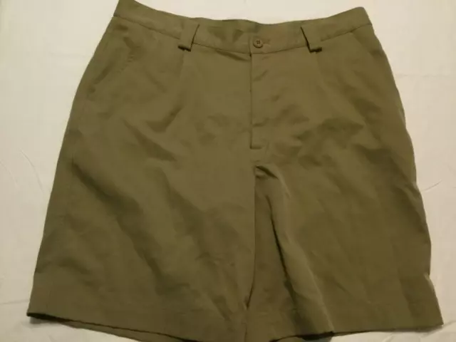Pantalones cortos de golf para hombre Under Armour UA Match Play cebada caqui bronceado 34 nuevos sin etiquetas 2