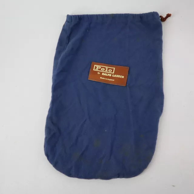 Polo Ralph Lauren Blue Cotton Felt Bag Blemished Stained