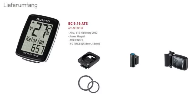 Compteur velo sigma bc hotsell 9.16