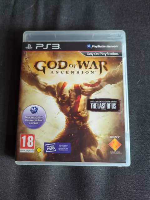 God of War Ascension Playstation 3 Game