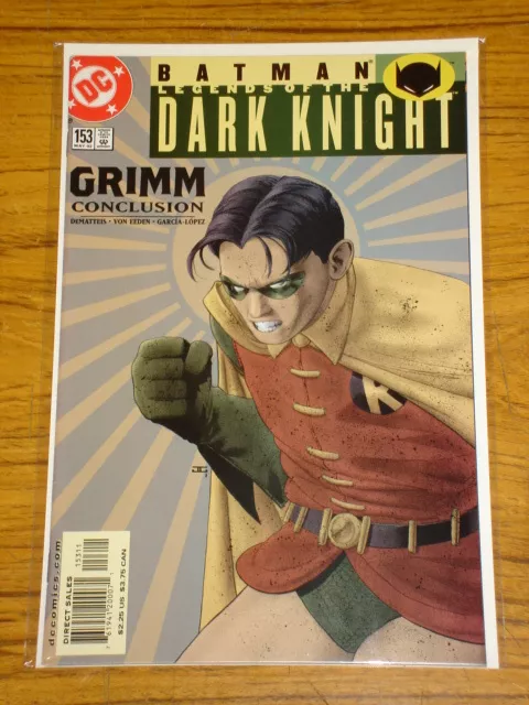 Batman Legends Of The Dark Knight #153 Vol1 Dc Comics May 2002