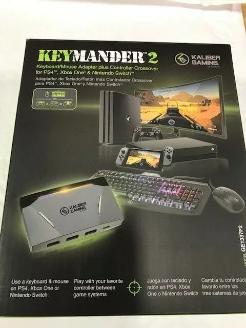 IOGEAR KeyMander 2 Keyboard/Mouse Adapter Plus Controller Crossover- GE1337P2