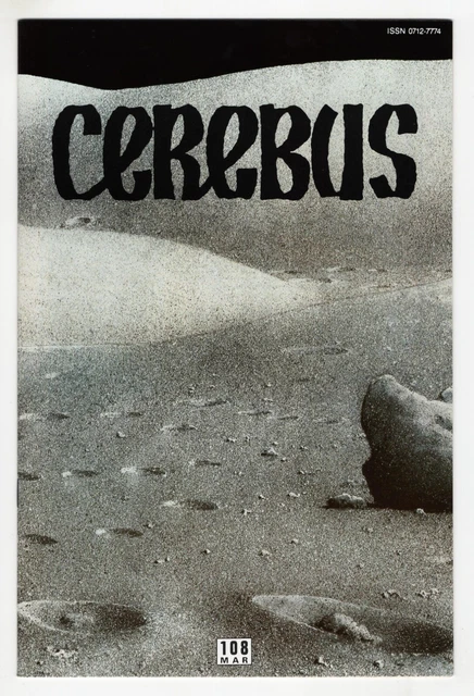 CEREBUS  #108  DAVE SIM  (AARDVARK-VANAHEIM)  VF  or  BETTER!!