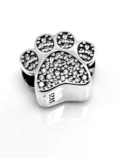 Charms  Anhänger Beads Hundepfote 925 Sterling Silber