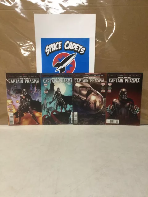 Marvel Star Wars Captain Phasma Comic Book Lot Run issues 1-4