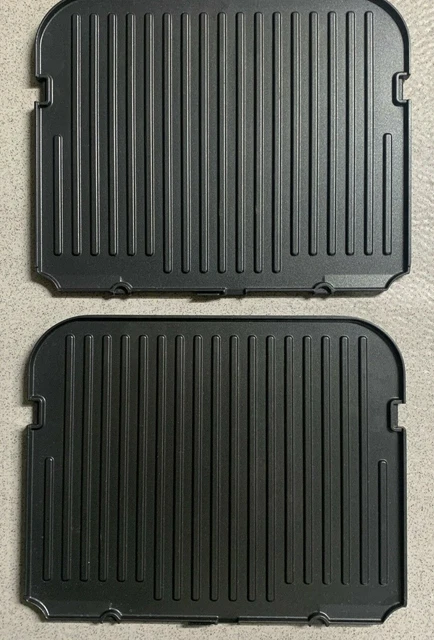 CUISINART GR 4 GRIDDLER REPLACEMENT Plates Upper Lower Original