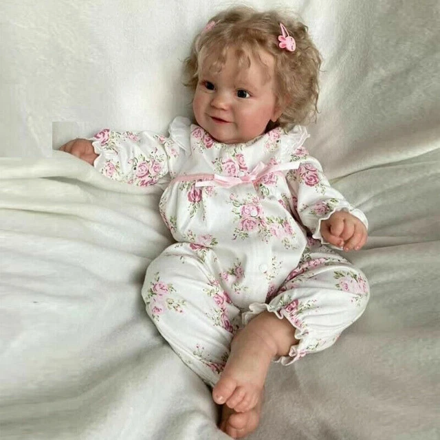 Bambole Reborn 20 pollici corpo intero vinile morbido realistiche bambina bambino neonato regalo