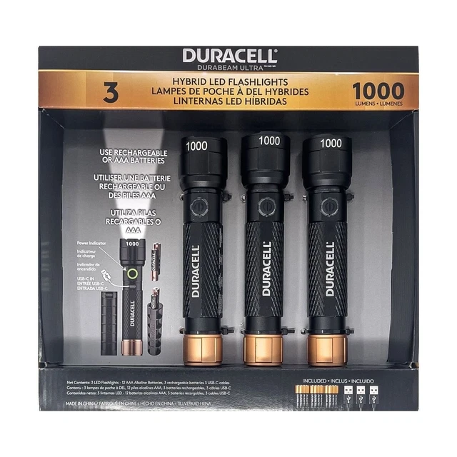 2 PACK DURACELL DURABEAM Ultra Motion Activated LED Under Cabinet