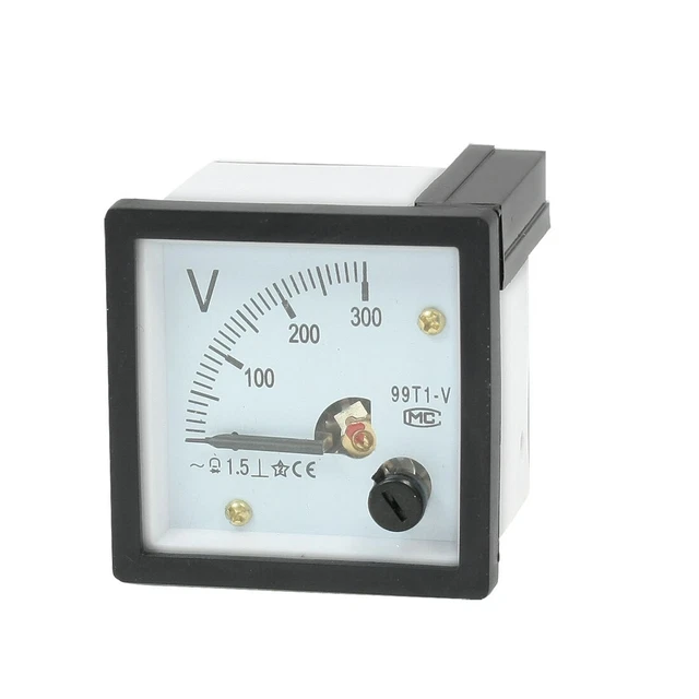 EINBAU VOLTMETER EINBAUINSTRUMENT 0 300V AC Messinstrument Analog