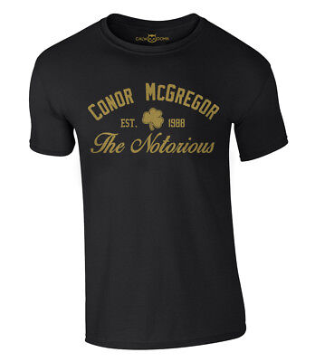 Conor McGregor The Notorius T-Shirt S-XXL UFC Mystic Mac