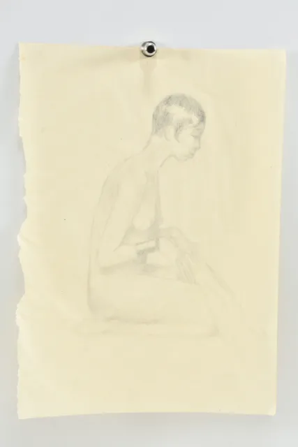 L85T04-Estate Ernesto de Fiori (1884-1945) Drawing, Josephine Baker
