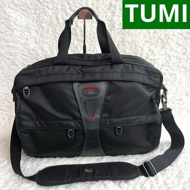 GOOD CONDITION TUMI Business Bag Shoulder Hand 2Way Gusset Adjustment