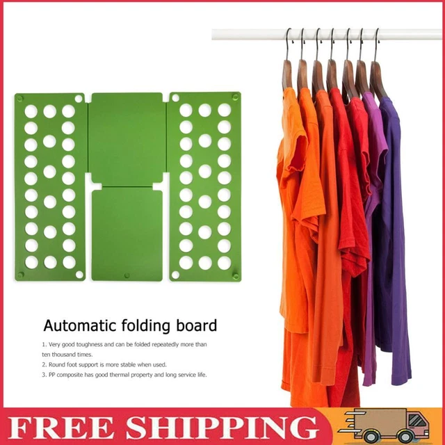 Organizzatore Tavola Pieghevole Lavanderia Bambini Abbigliamento Regolabile (Verde)