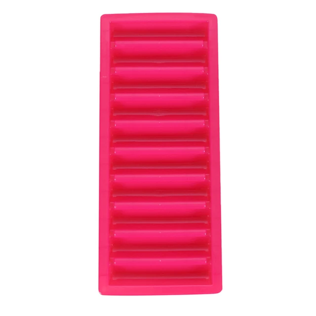 3 piezas 10 rejillas tira molde de hielo plástico duradero caja de hielo rectangular