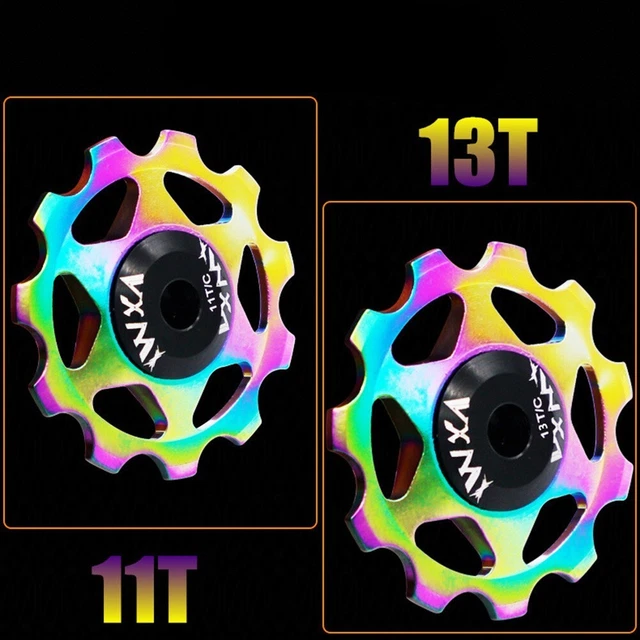 Galet De Dérailleur Arrière VTT/Vélo De Route – 11T/12T/13T/14T – Noir