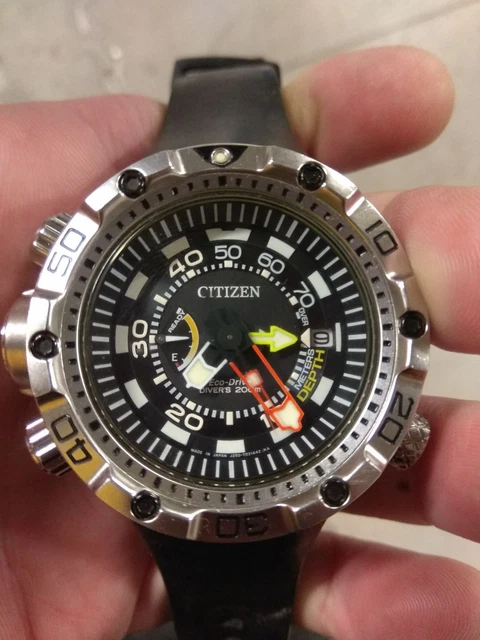 CITIZEN J250-S092191 PROMASTER Eco-Drive Aqualand 200M Diver's