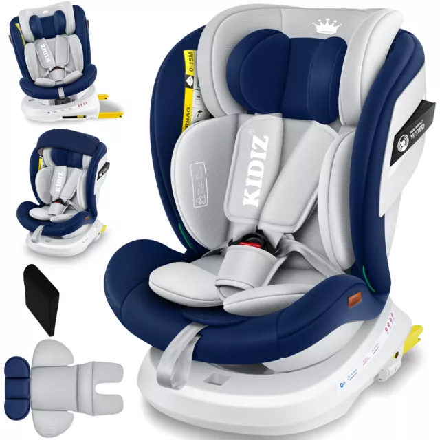 RETOURE Kindersitz 0-36 kg mit ISOFIX 360° Autokindersitze Baby Autositz Kinder