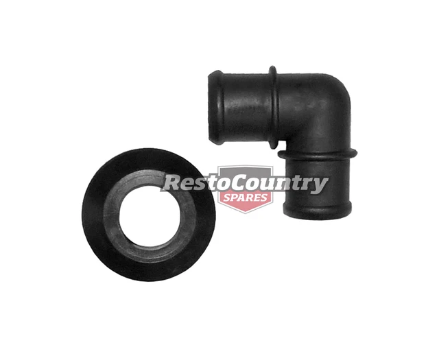 HOLDEN TORANA PCV Crankcase Breather Elbow + Grommet LH LX UC 253 308