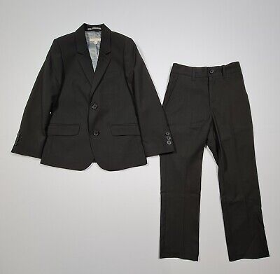 John Lewis Kids Boys Suit Set Jacket & Trousers Black Age 6 Years Formal Outfit