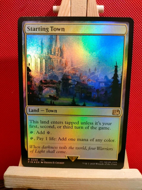 STARTING TOWN - (Final Fantasy) - MTG - 0289 - Rare - Regular 8.86 -  PicClick UK