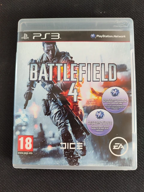 Lot 2 Jeux PS3 Battlefield 3 Et 4 - Version Française PAL, Bon état