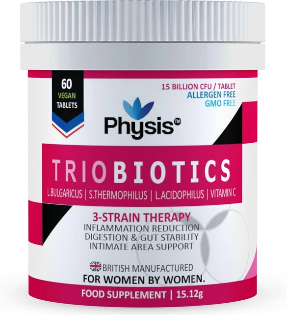 Physis Oral Probiotics For Women 60 Tablets Feminine Care - View #3