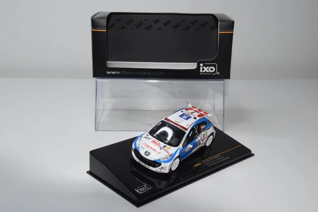 Peugeot 207 S2000 David Cavallini – Décalques Rallye Monte Carlo 2009 Au 1/43