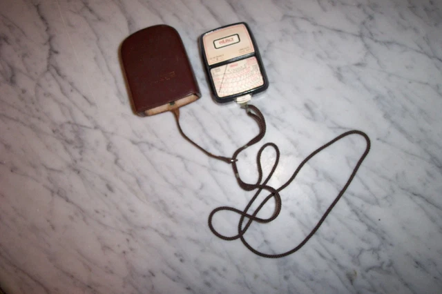 Cellule Posemètre RÉALT Photo Ciné - Système Poirette - Avec étui - Très Bon état