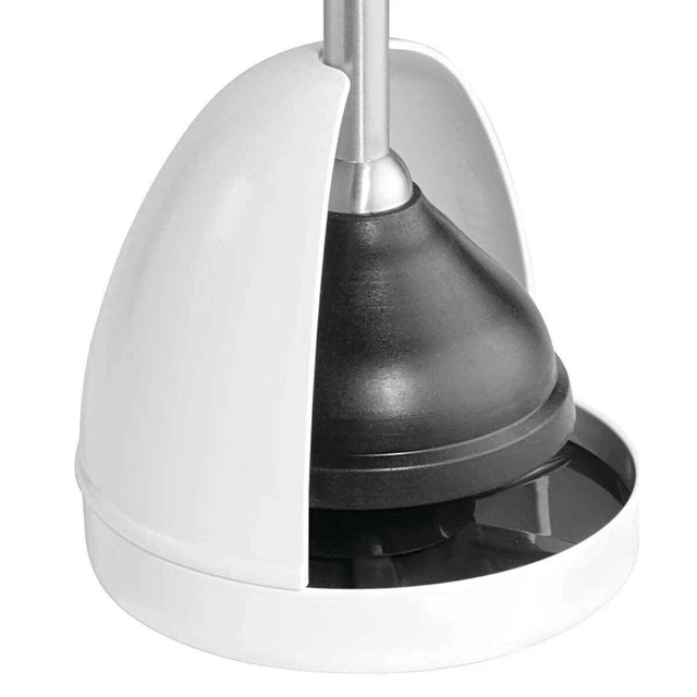 iDesign White Una Plunger House New