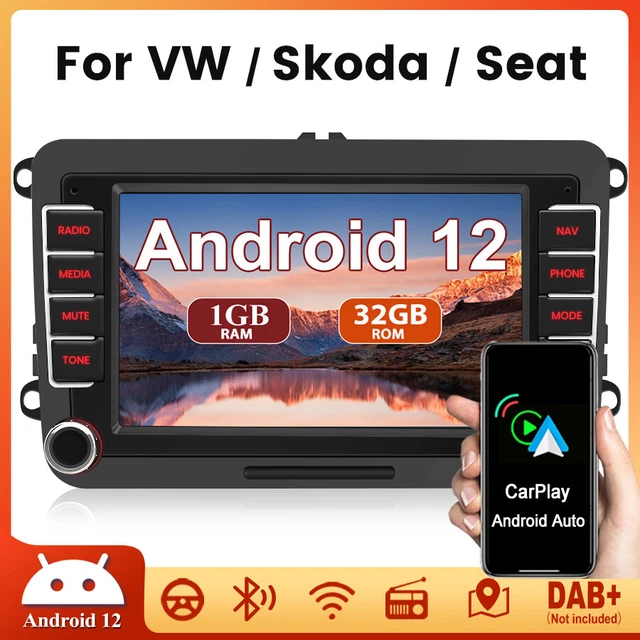 CAR RADIO FOR VW Transporter T5 T6 T28 T30 Android 12 CarPlay DAB