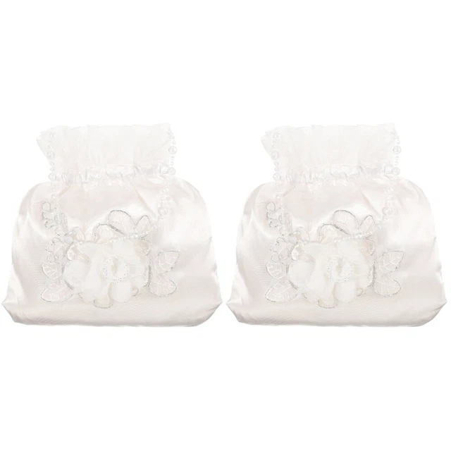 Elegante cavo con corda decorato borsa da sposa
