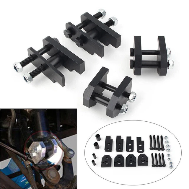 2" Full Lift Kit ATV Black For Yamaha 2004-2015 05 06 SE Sport Rhino 450 660 700