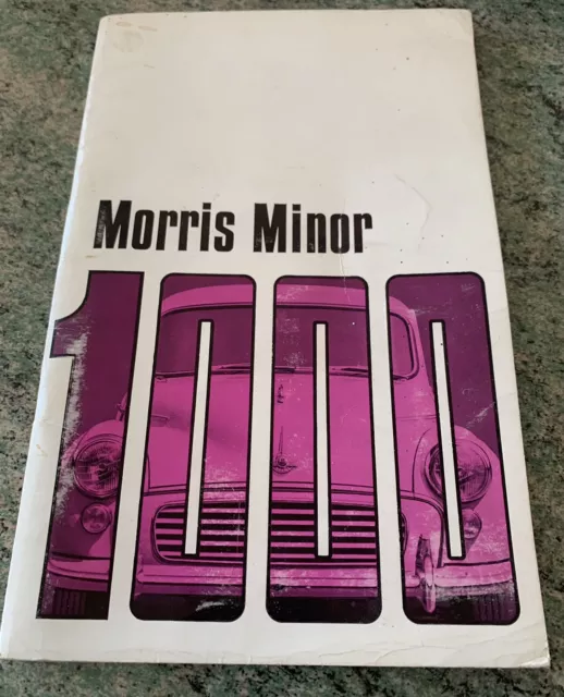 morris minor 1000 drivers handbook