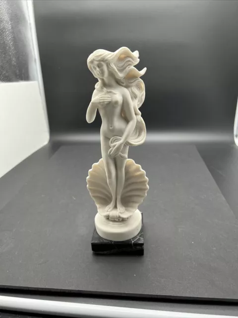 Vintage Nude Goddess Venus Sculpture Figurine Italy 10.25"