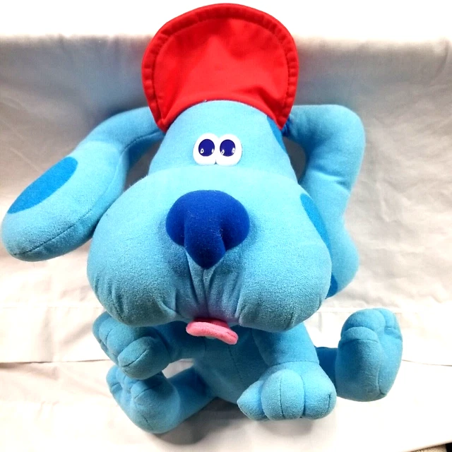Tyco Blues Clues BLUE Plush Doll Vintage 1998 Preschool Educational 9"