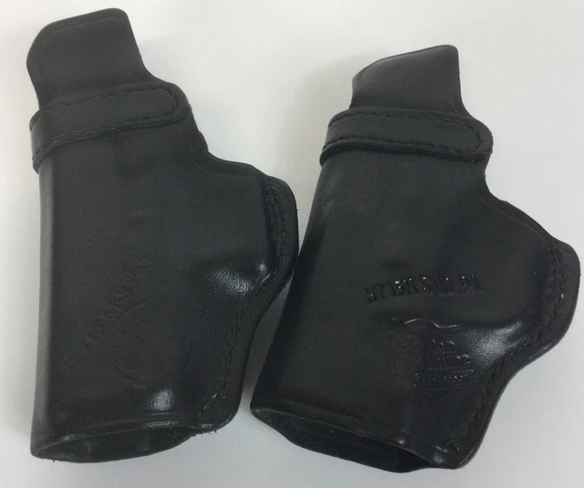 TWO Don Hume Leather Holster H715M # 91 And # 43 Left Side Holster