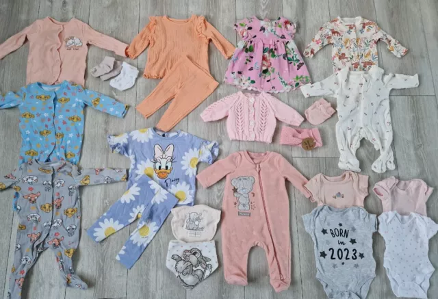 Baby Girl Clothes Bundle Newborn First Size Up To 1mth Outfits Next Ted Baker
