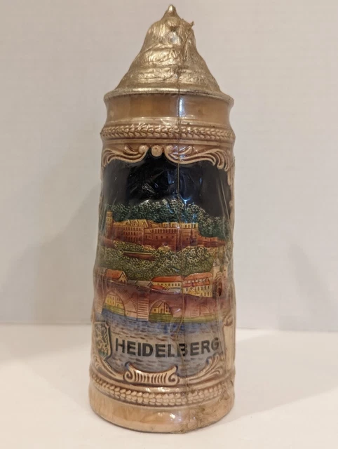 VTG Original Gerzit GERZ Germany Beer Stein NEW "Heidelberg" In Orig Packaging