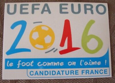 Sticker Autocollant Uefa Euro 2016 - Candidature France