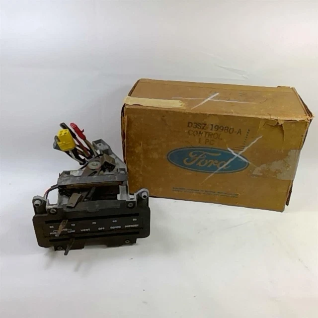 NOS OEM FORD D3Sz-19980-A 73 74 Thunderbird Ac Heater Control Switch ...