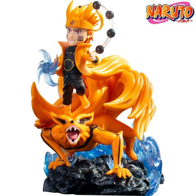 NARUTO Uzumaki Naruto Uchiha Sasuke Kurama Nine Tailed Demon Fox cartoon Figure NARUTO Uzumaki Naruto Uchiha Sasuke Kurama Nine Tailed Demon Fox cartoon Figure