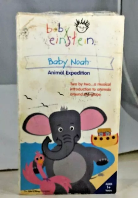 BABY NOAH VHS Video Tape Disney Animal Expedition Ages 1+ Years Pre ...