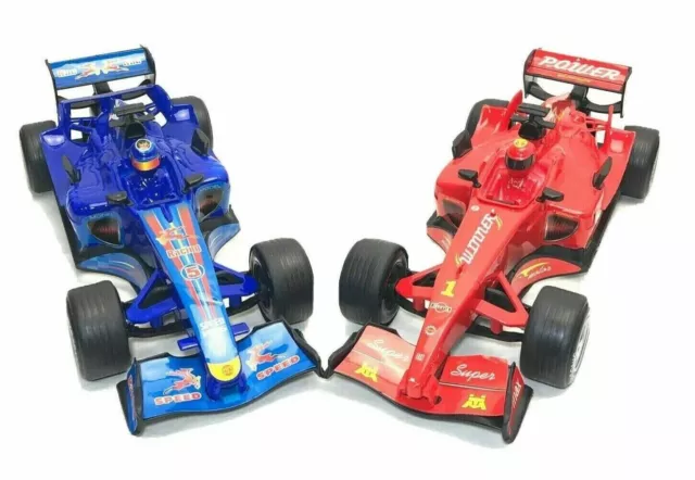 Formula F1 Racing Car With Friction Sound Power Toy 1:18 Kids Children Boys Xmas