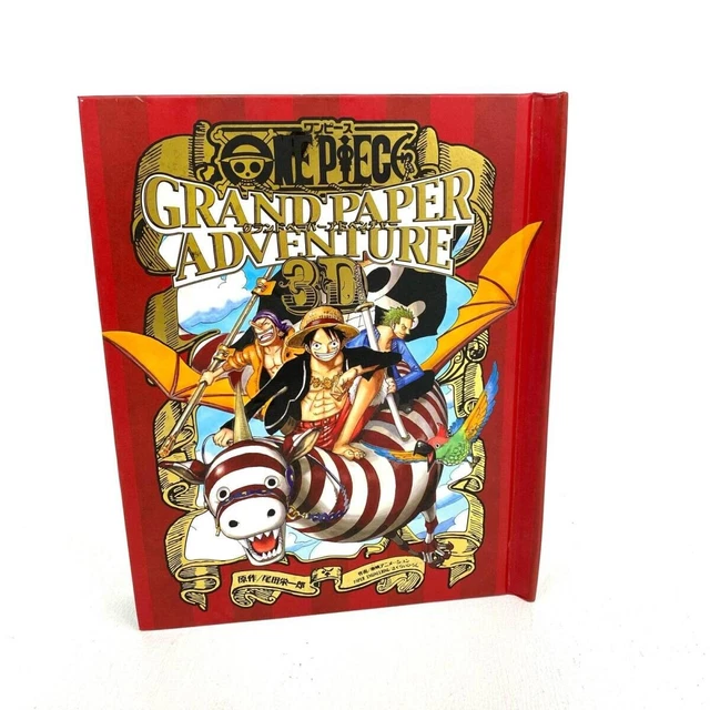 ONE PIECE GRAND PAPER ADVENTURE 3D Pop-Up Book First Edition