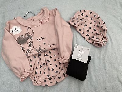 BNWT baby girl Disney clothing bundle age 6-9 months