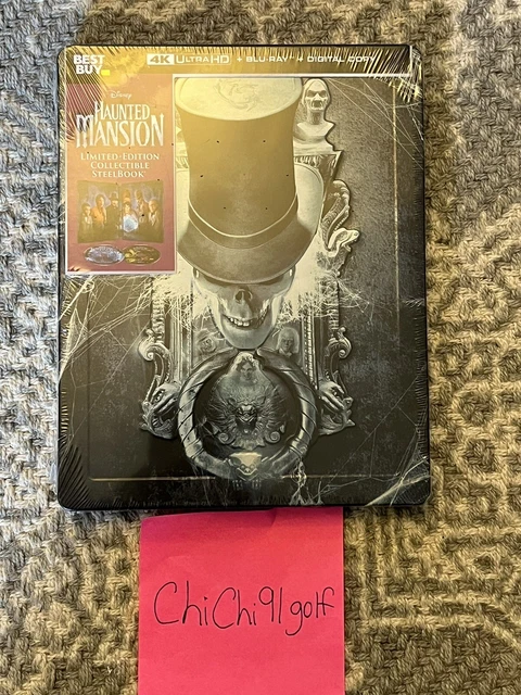 HAUNTED MANSION 2023(STEELBOOK)(4K Ultra HD Blu-ray) - In Hand $69.99