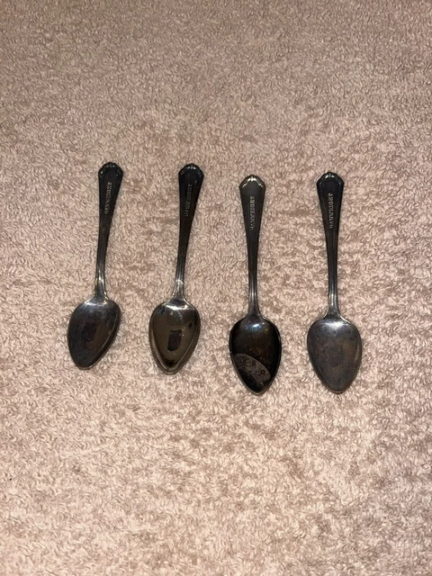 SET OF Silver Plated Spoons Banwright International Silver