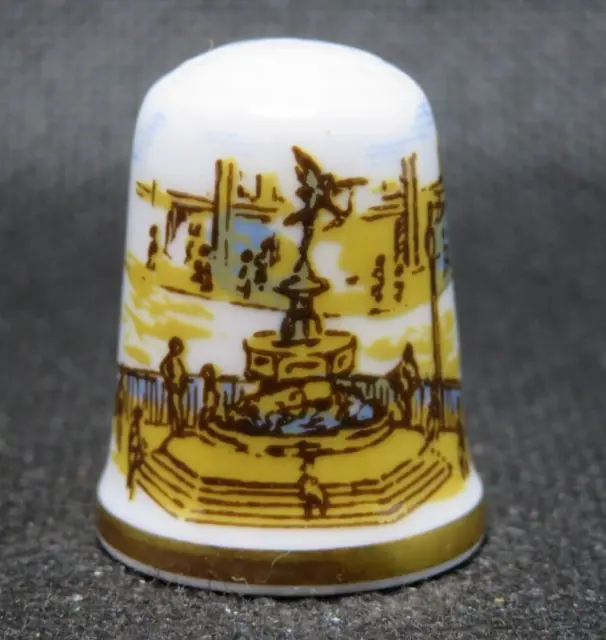 Caverswall England Thimble Collection - Piccadilly