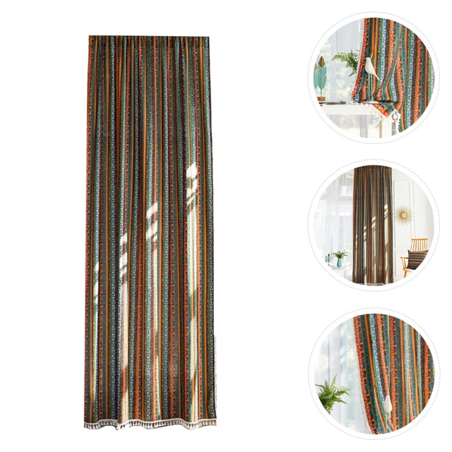 Tenda a strisce design luce finestra bloccante tenda a strisce per S