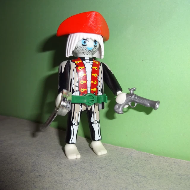 Figurine Playmobil Fantôme Pirate RARE - Réf. 71760 - Pour Bateau Pirate Et île - Neuf